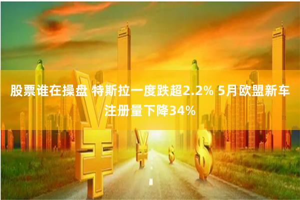 股票谁在操盘 特斯拉一度跌超2.2% 5月欧盟新车注册量下降34%