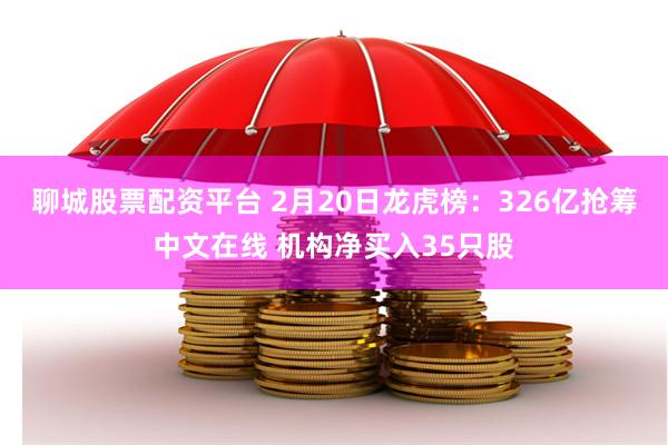 聊城股票配资平台 2月20日龙虎榜：326亿抢筹中文在线 机构净买入35只股