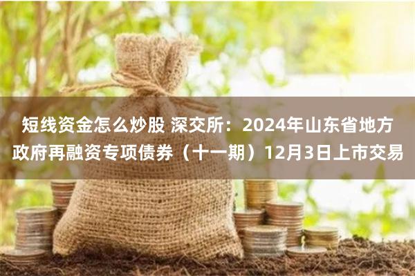 短线资金怎么炒股 深交所：2024年山东省地方政府再融资专项债券（十一期）12月3日上市交易